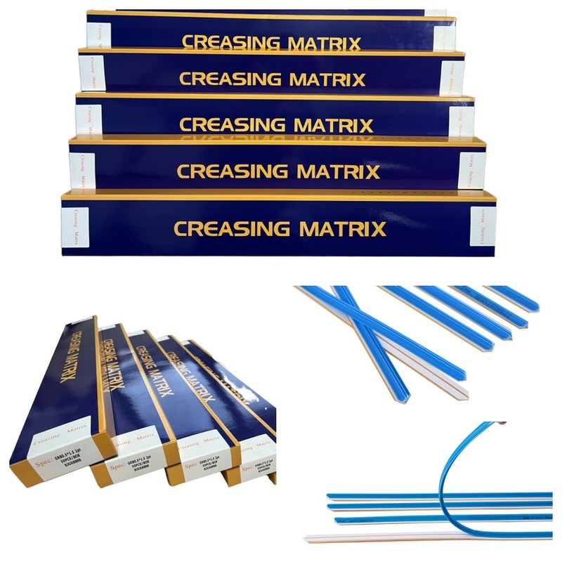 화이트 로케이터 2024 다이 커팅 인쇄 재료에 대한 PVC 기반 그래픽 크레이싱 매트릭스