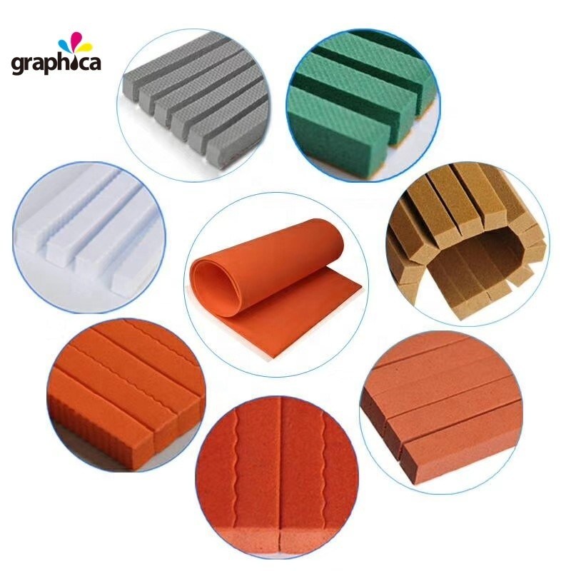 강도 40~45도 셰어 C 다이 제작 과정 절단용 오픈 셀 고무