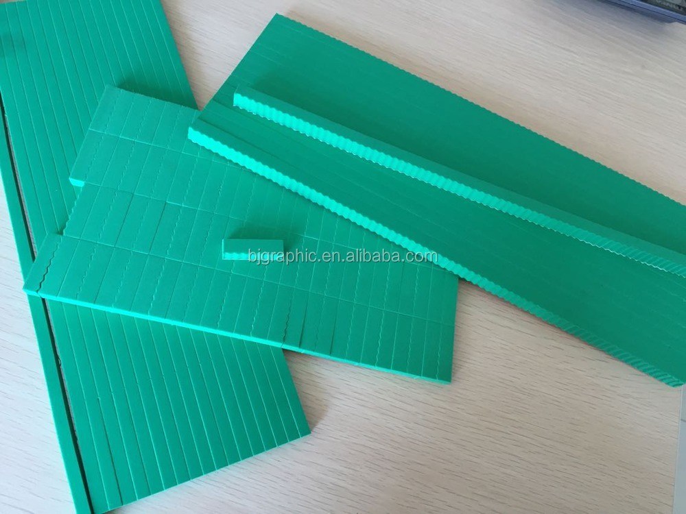 녹색 40-45도 셰어 A 그래픽 베이징 에젝션 스폰지 고무