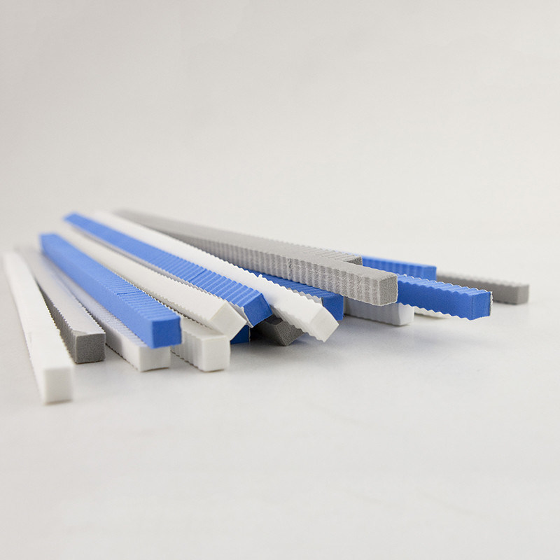 8mm x 8mm 크기 고 탄력 녹색 접착제 EVA 폼 다이 절단 추출 고무