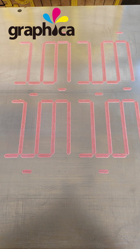 파란 섬유 크레이징 매트릭스 커터