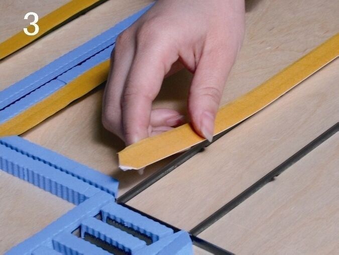 슈퍼 PVC 크레이징 매트릭스 커터 다이 커팅 매트릭스 수입 지문 테이프와 접착제