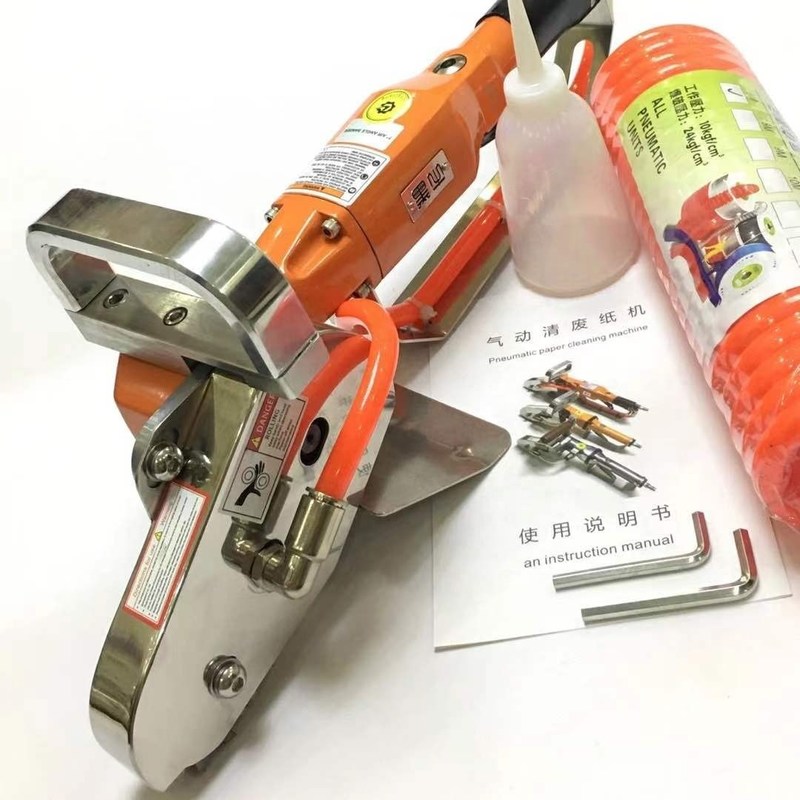 반자동 압축기, 류류 종이 카튼 폐기물 제거용