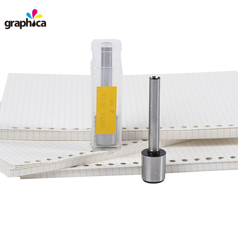 수동 종이 펀칭 기계 액세서리 3.0-15.0mm 크기 종이 드릴 비트 세트