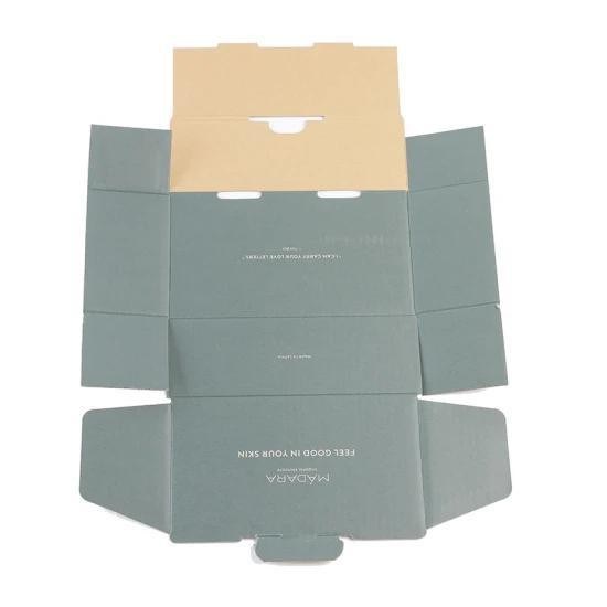 맞춤 주문 받아 흰색 유기 피부 관리 세트 드레스를 위한 카드 팩 박스