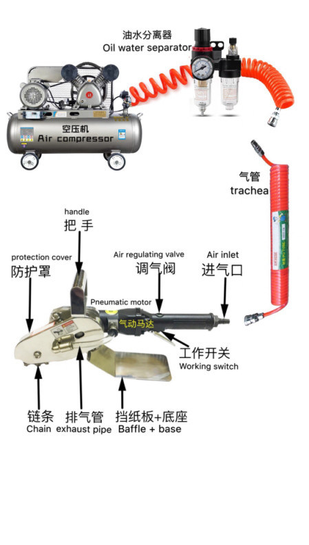 그래픽 폐기물 케이블 와이어 스트립머 머신 GR-4500 공기 압력 폐기물 종이 카튼 상자