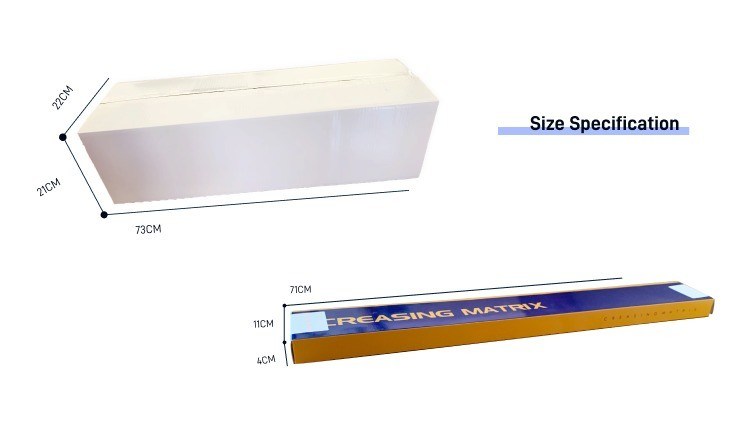 1.0mm 채널 너비 그래픽 압력판 GRB P 식품 종이 상자 제조를 위한 크리싱 매트릭스