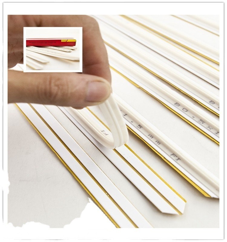 0.5mm 채널 높이 그래픽 베이징 다이 절단 종이 상자 제조를 위한 크레싱 매트릭스