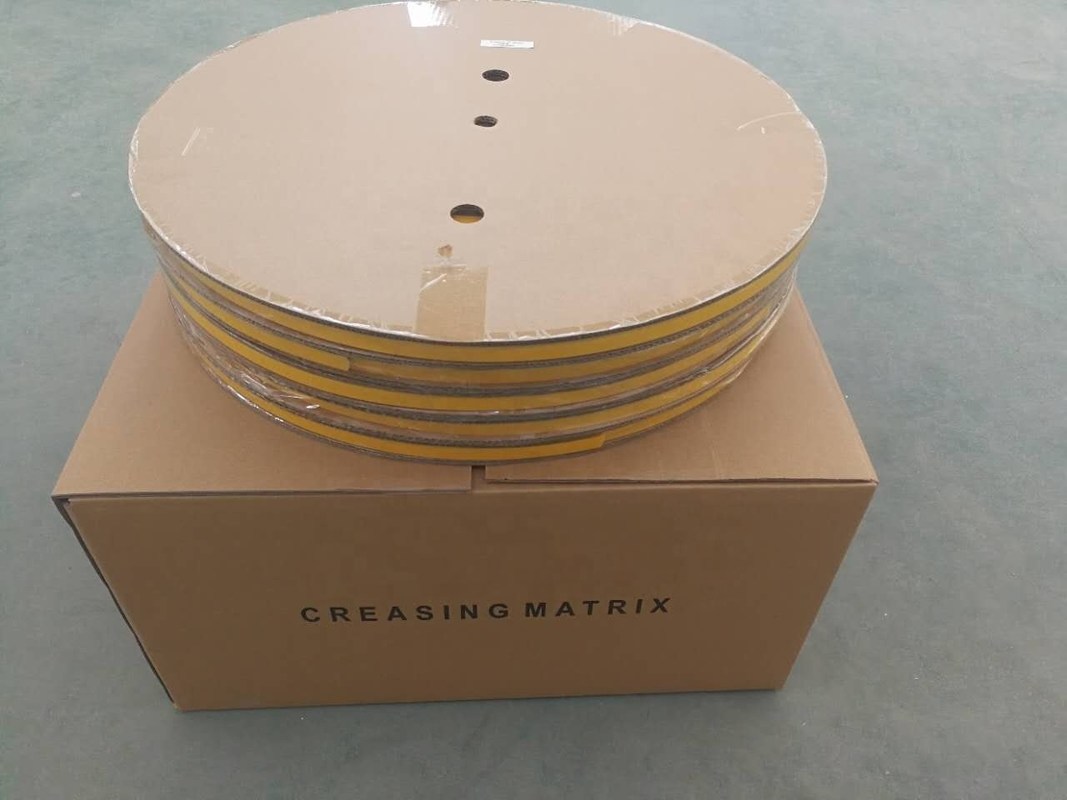 0.5mm 채널 높이 GRB 0.3x1.2mmC 박스 및 카튼 제조를 위한 그래픽 크레이징 매트릭스