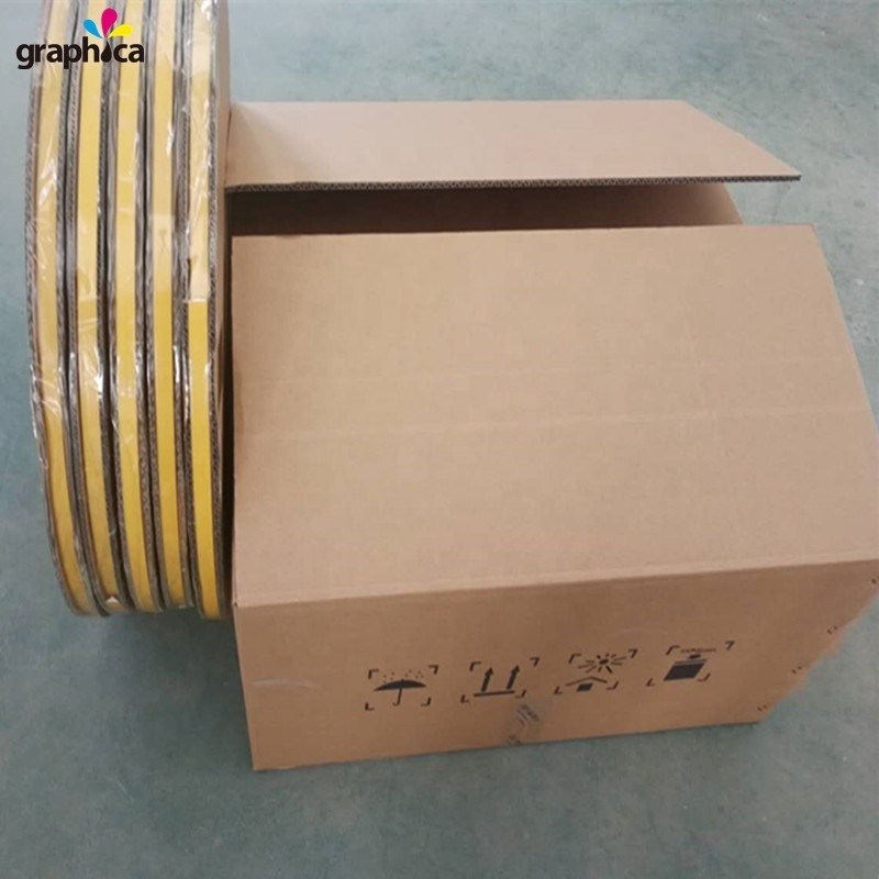 그래픽 다이 커팅 크레이징 매트릭스 롤 흰색 0.5 x 1.5mm 카드 박스 제조