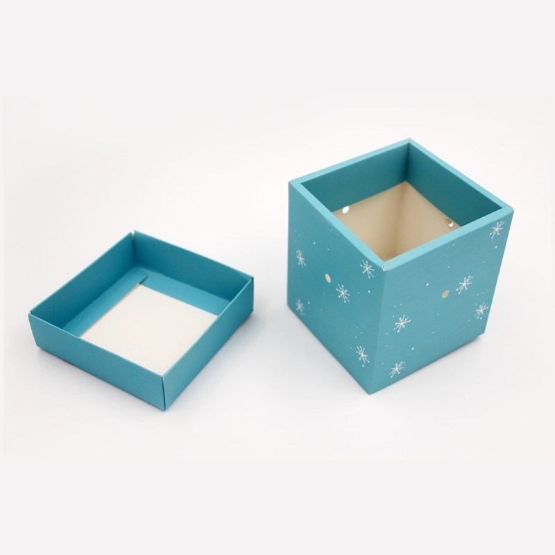 환경 친화적 인 크리스마스 이브 애플 선물 상자 재활용 및 CMYK 4 컬러 오프스트 인쇄