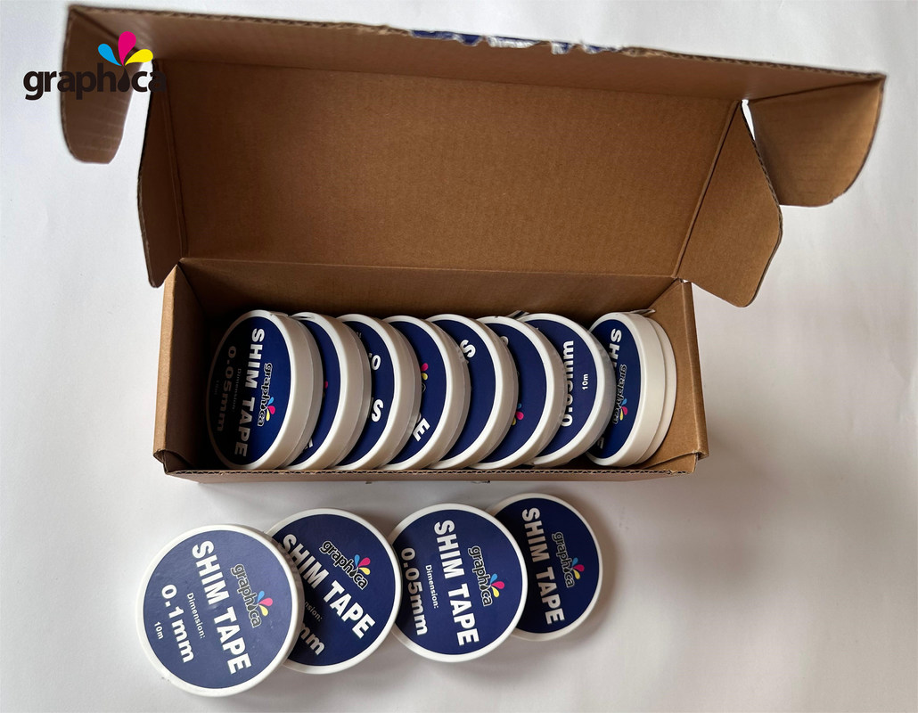 파란색 초자연 접착 스틸 셔밍 테이프 도어 및 기타 인쇄 재료를 절단하기 위해