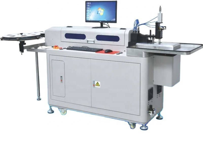 비디오 기술 지원 그래픽10 및 강철 규칙 절단 다이를위한 강철 막 굽기